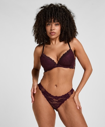 Hunkemöller BH 'Aveline' in Lila: voorkant