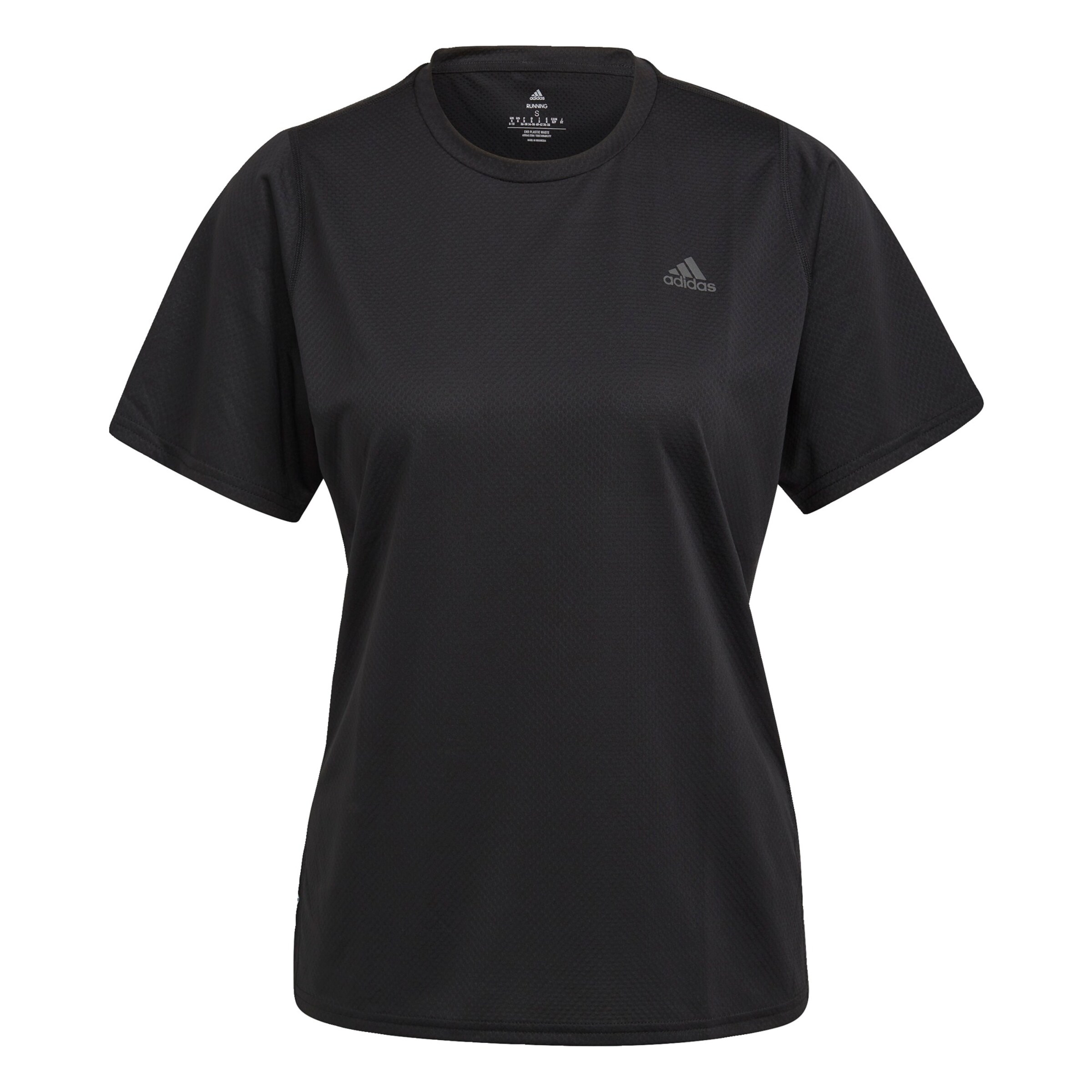 ADIDAS PERFORMANCE Performance Shirt 'Run Icons' in Black: front