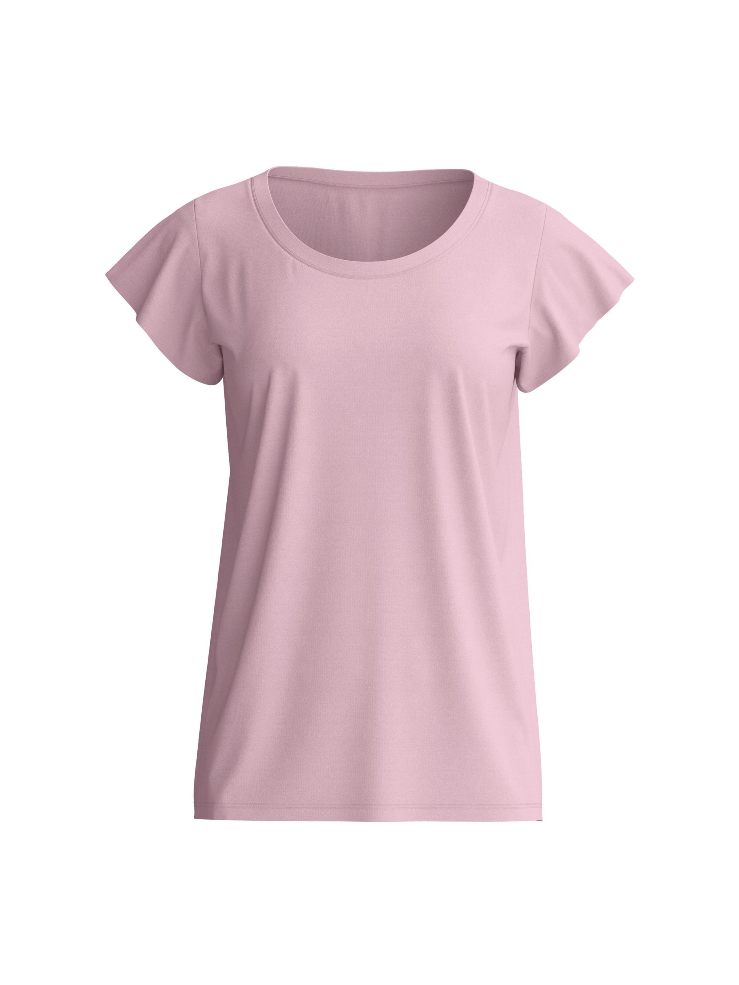 Camicia da notte 'DEEPSLEEPWEAR Balancing' di CALIDA in lilla: frontale