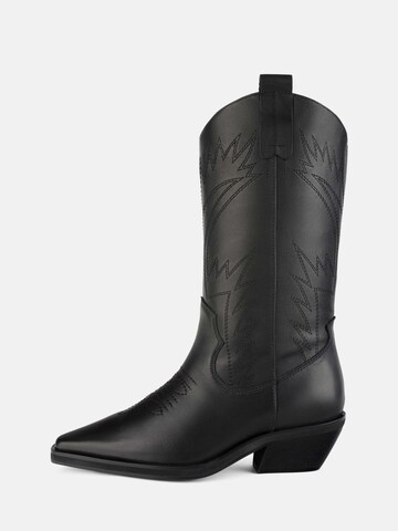 Ankle boots 'HOLLY LEAVES' di L37 HANDMADE SHOES in nero: frontale
