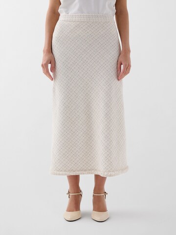 Scalpers Nederdel ' ' i beige