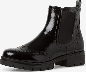 Bottines TAMARIS en noir : devant