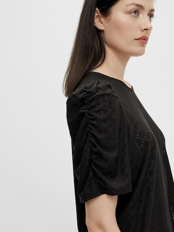 Camicia da donna 'Ritta' di OBJECT in nero