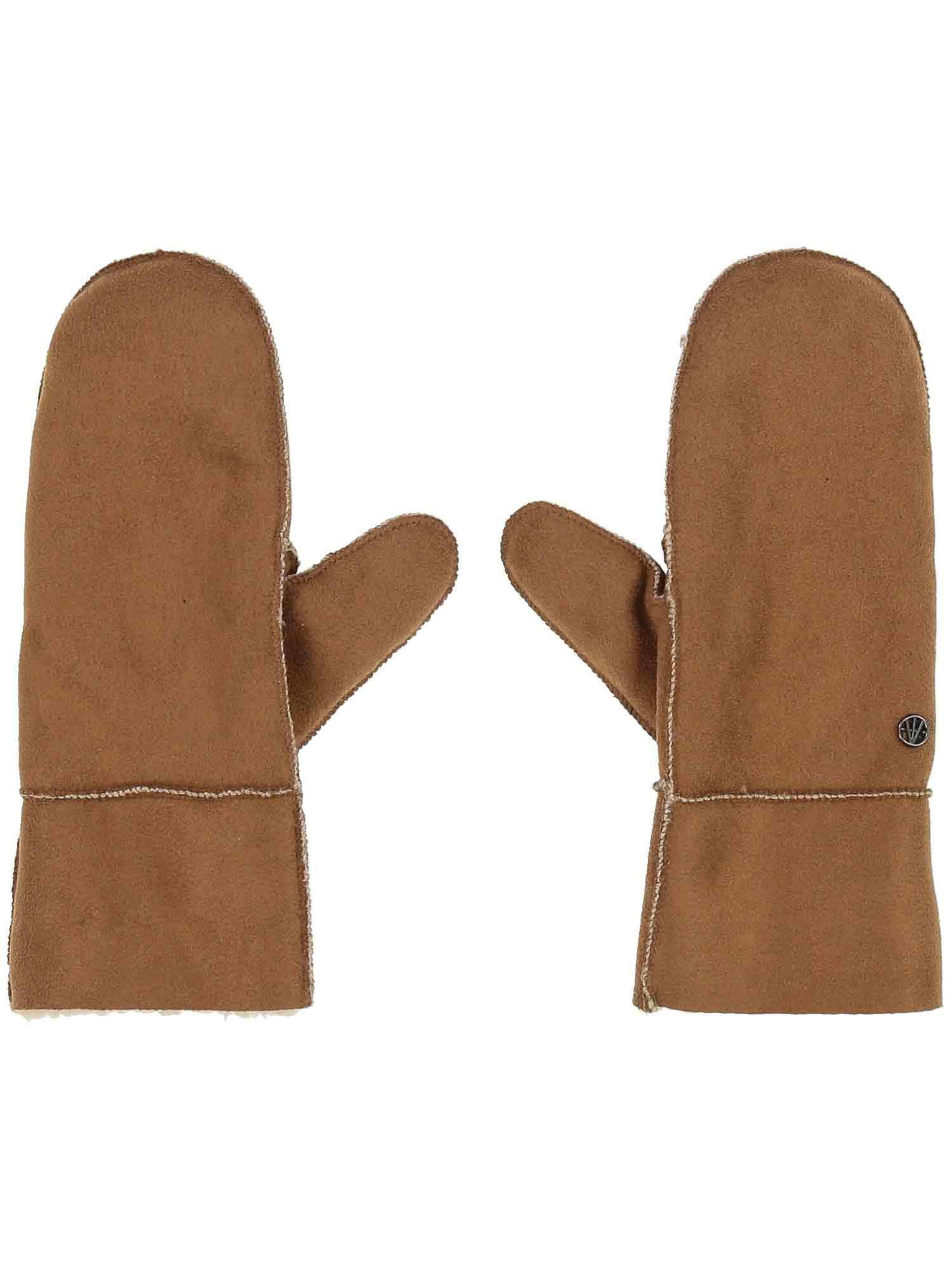 LOEVENICH Mittens in Brown