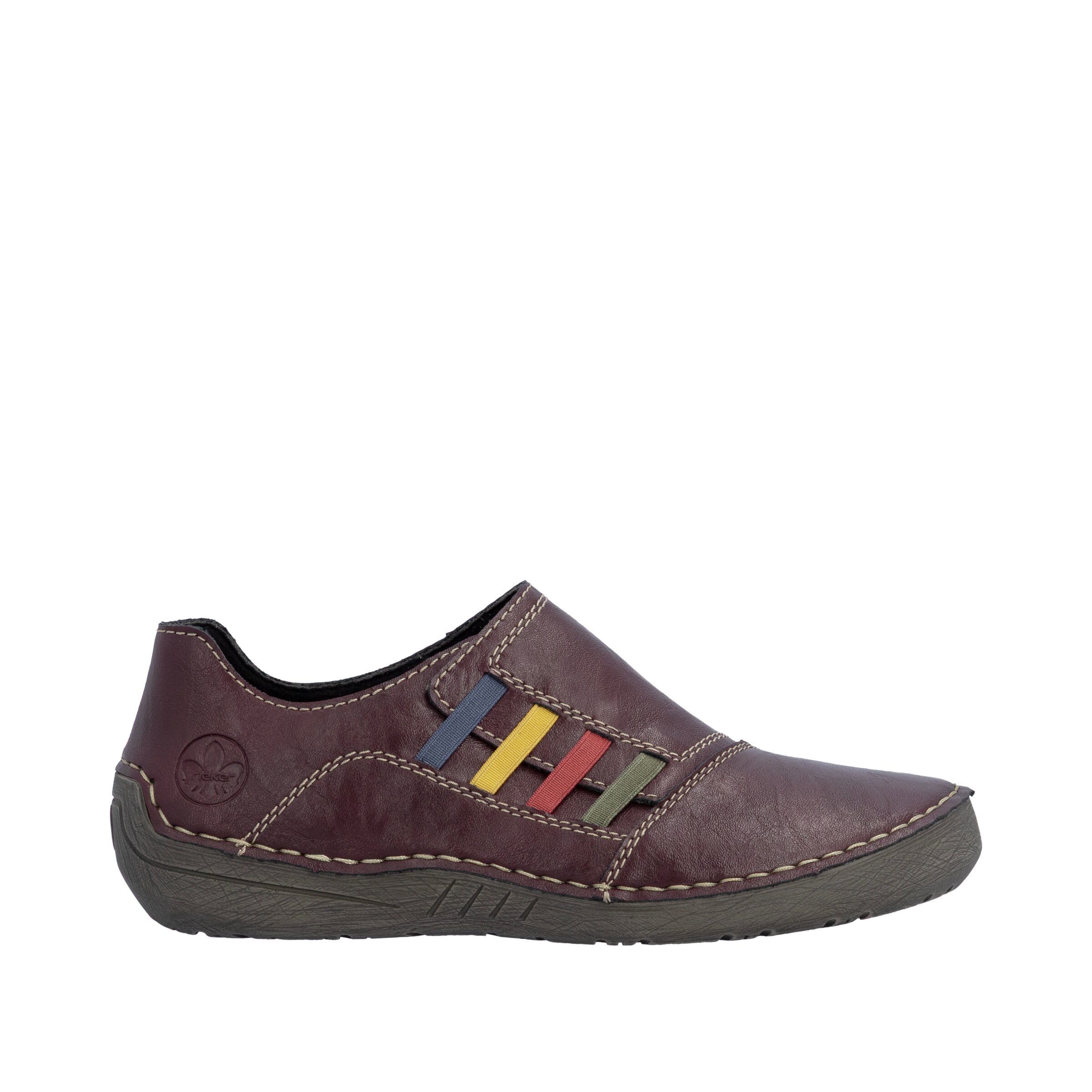 Chaussure basse Rieker en violet