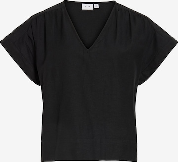 T-shirt 'VIPRISILLA' VILA en noir : devant