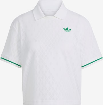 ADIDAS PERFORMANCE - Camisa funcionais 'Pro' em branco: frente