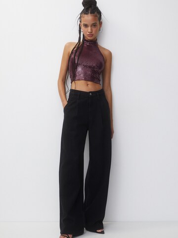 Pull&Bear Top in Purple