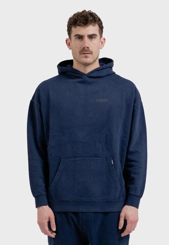 Oldskull Sweatshirt in Blau: Vorderseite