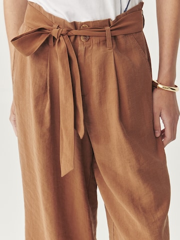 TATUUM Regular Broek 'Tenko' in Bruin