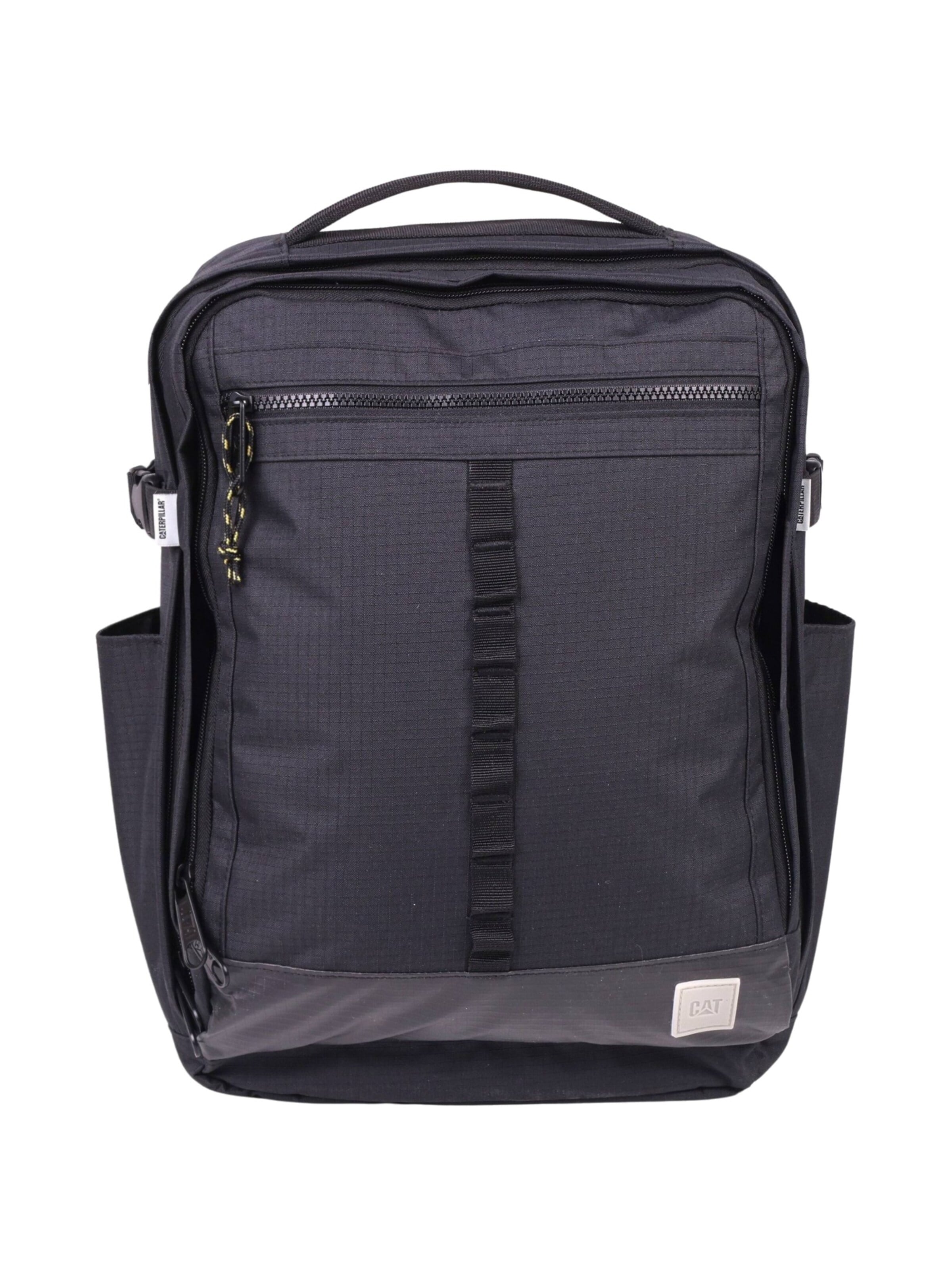 CATERPILLAR Rucksack 'BHAKRA'‌‌‌‌‌‌‌ in Schwarz: Vorderseite