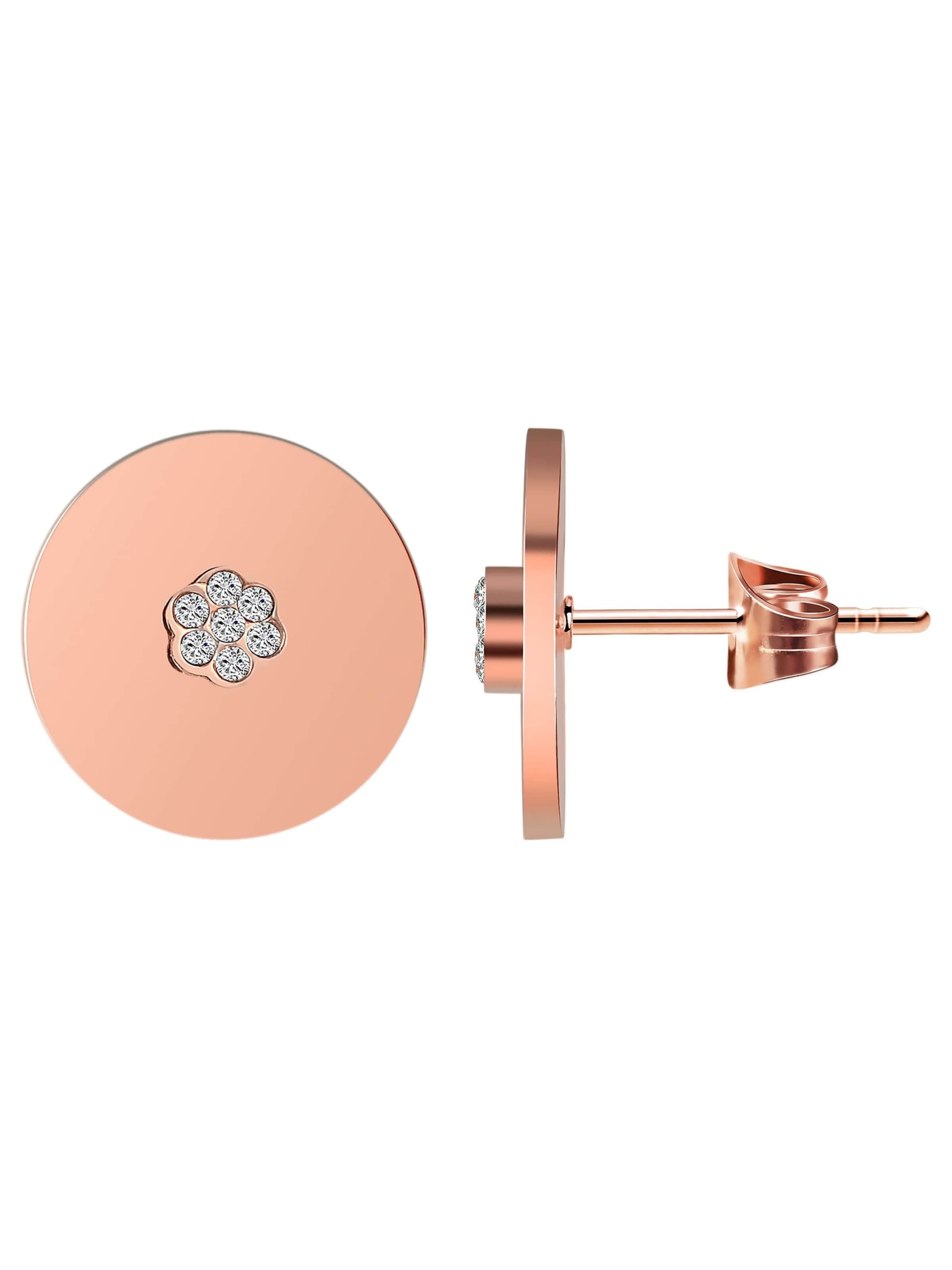 Akzent Earrings 'Julie, langlebig' in Gold