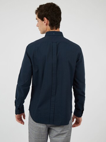 mėlyna Ben Sherman Standartinis modelis Marškiniai