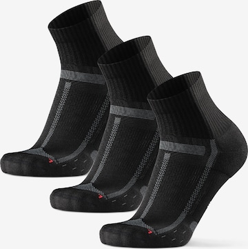 DANISH ENDURANCE Sportsocken 'Long Distance' in Schwarz: Vorderseite