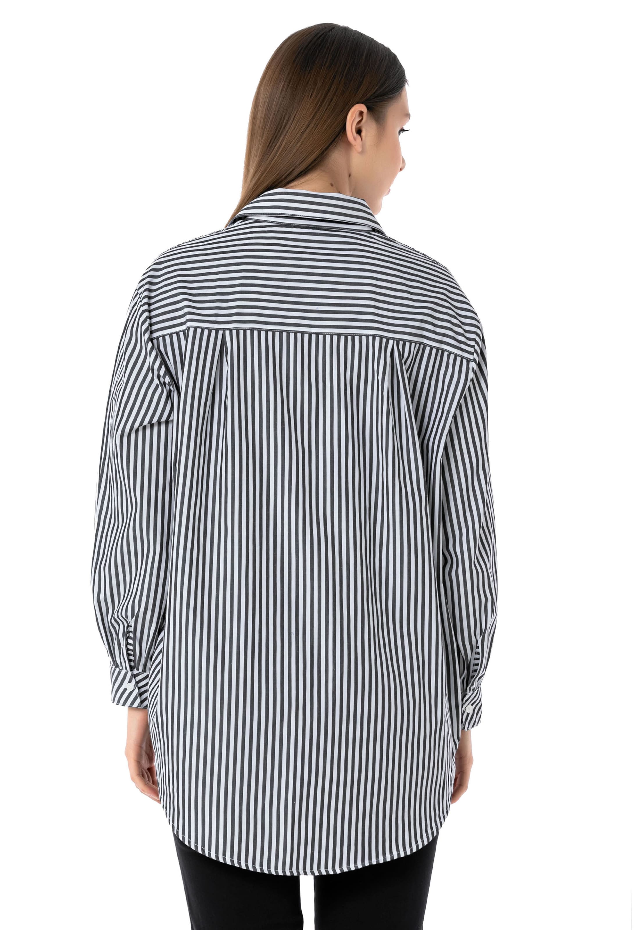 CIPO & BAXX Blouse in Zwart