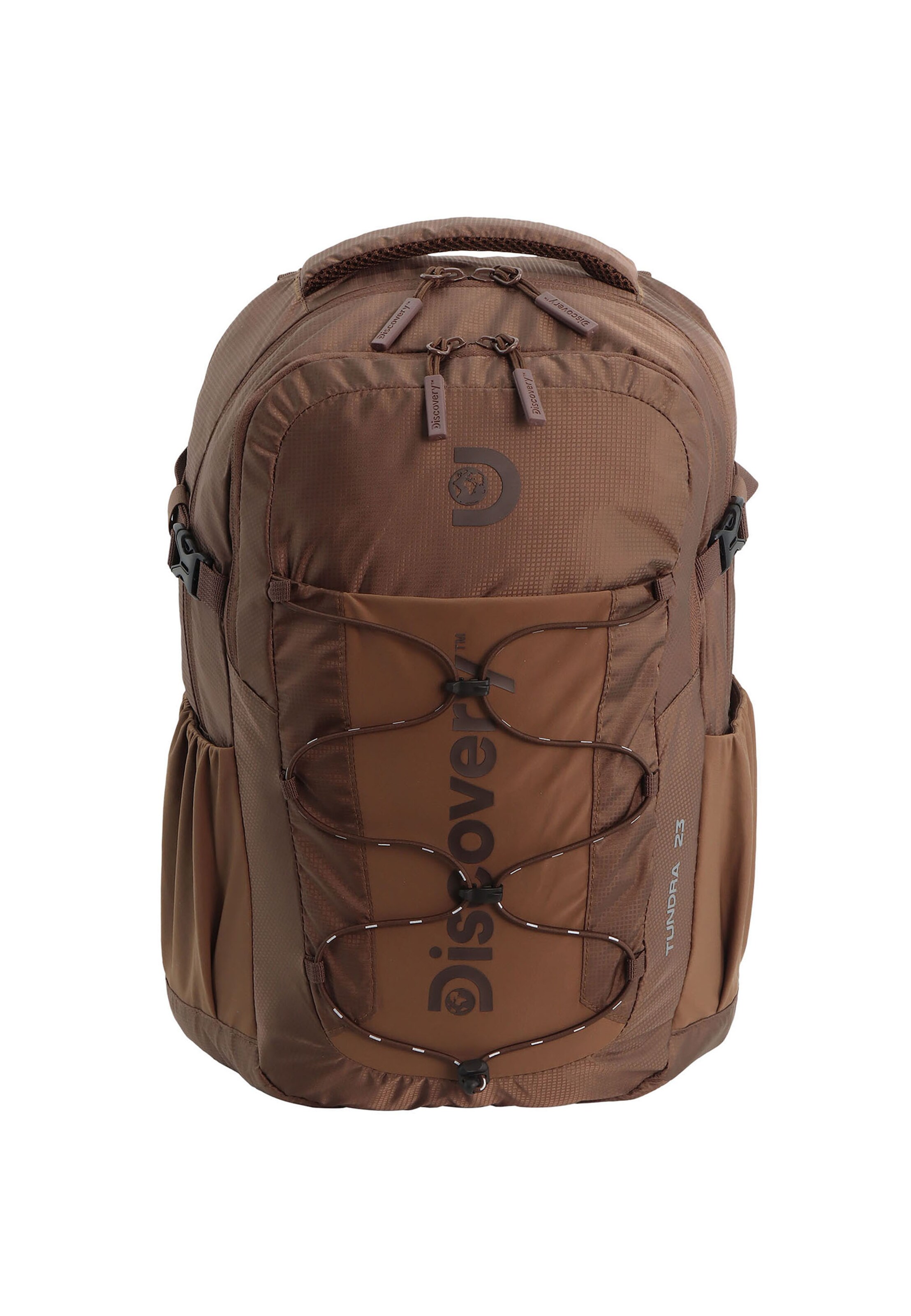 Discovery Sports Backpack in Brown: front