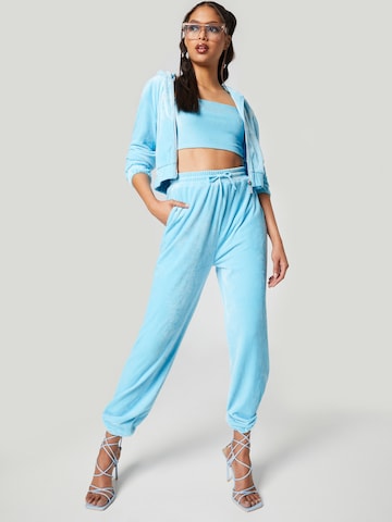 VIERVIER Loose fit Pants 'Aimee' in Blue