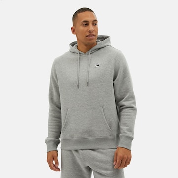 new balance Athletic Sweatshirt in Grey: front