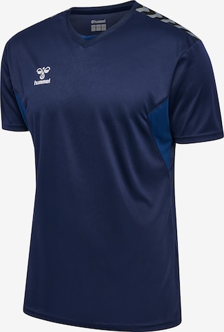 Hummel Λειτουργικό μπλουζάκι 'Authentic' σε μπλε