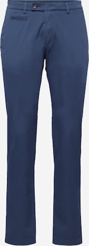 Regular Pantalon chino bugatti en bleu : devant