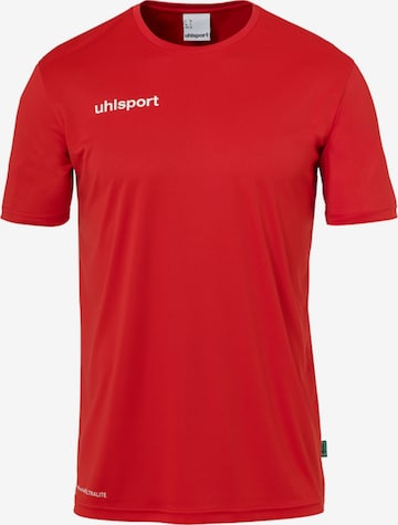 UHLSPORT Performance Shirt in Red: front