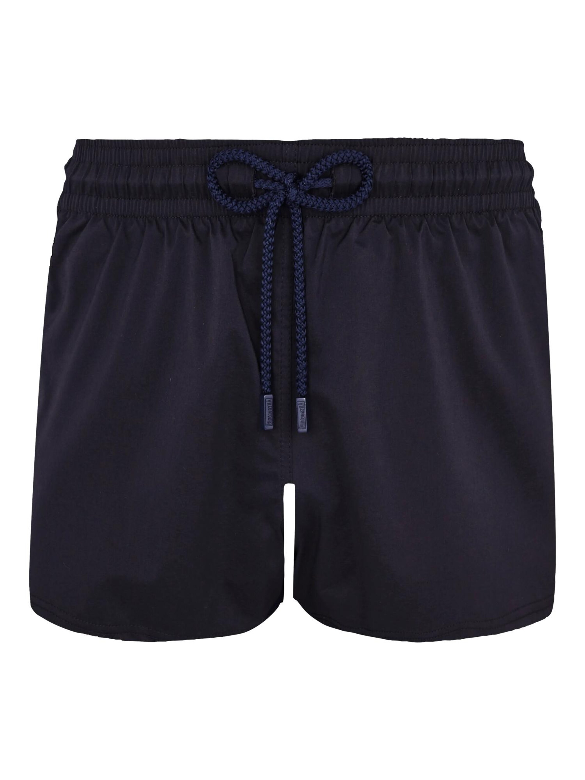 Vilebrequin - Bermudas en negro: frente