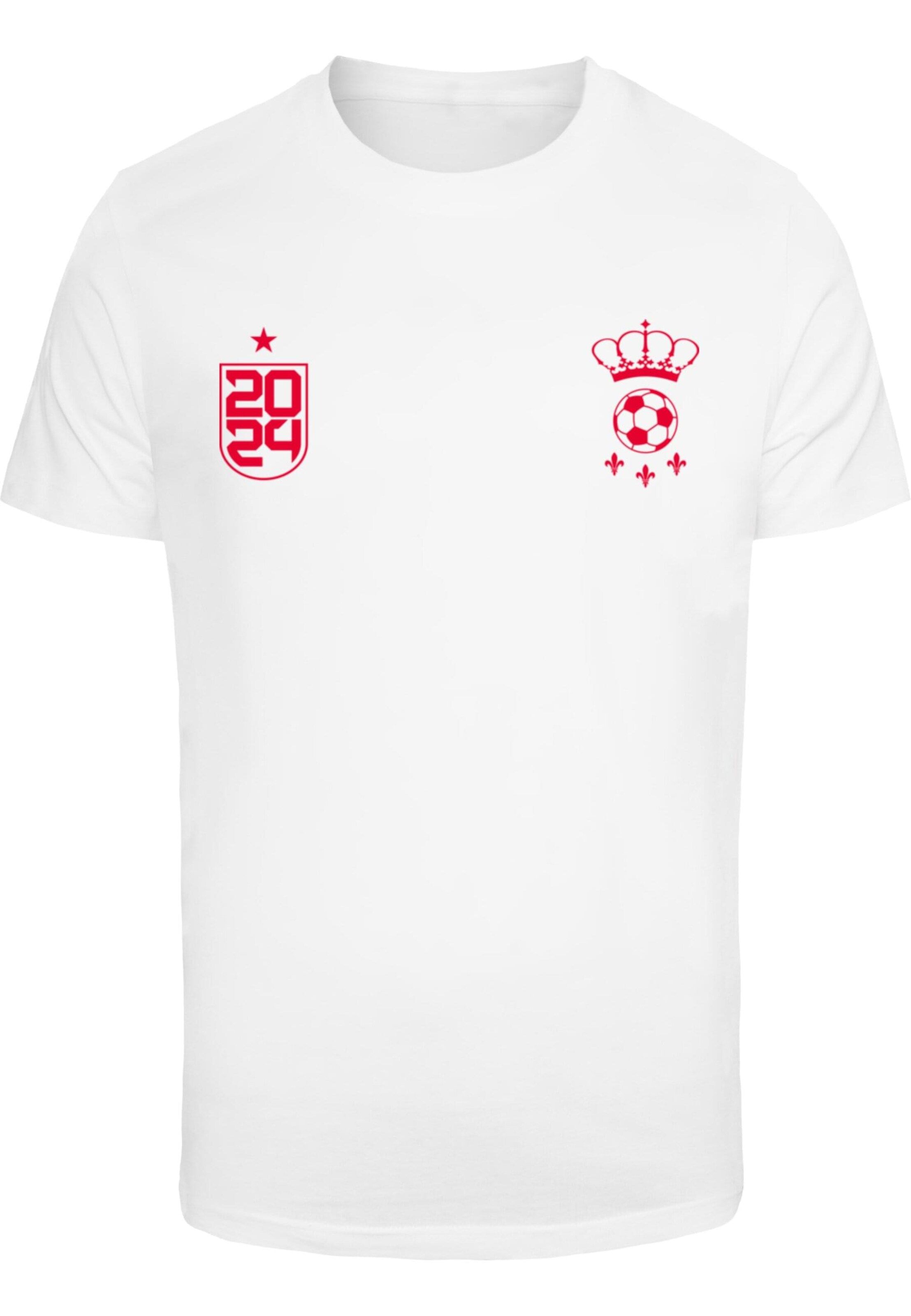 Mister Tee Shirt 'Espana' in White: front
