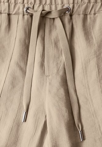 STREET ONE Loose fit Pants in Beige
