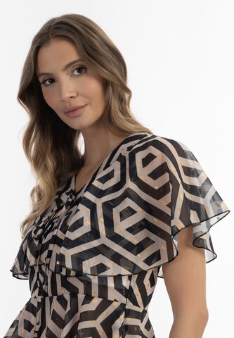 faina Blouse in Zwart