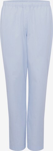 SEIDENSTICKER Pajama Pants 'Schwarze Rose' in Blue: front