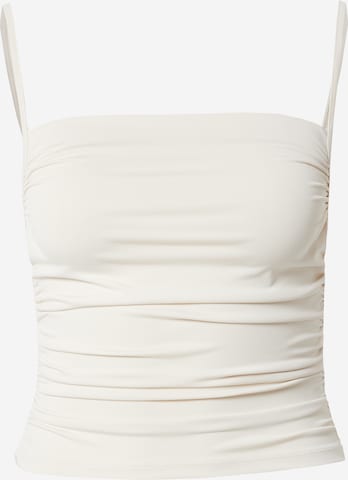 NLY by Nelly Top in Beige: front