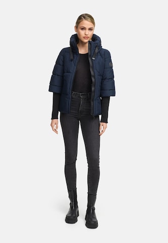 Veste d’hiver 'Lotusherz XIV' NAVAHOO en bleu