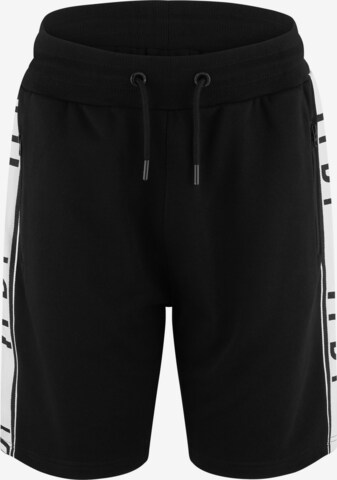 trueprodigy Loosefit Broek ' Benjamin ' in Zwart: voorkant