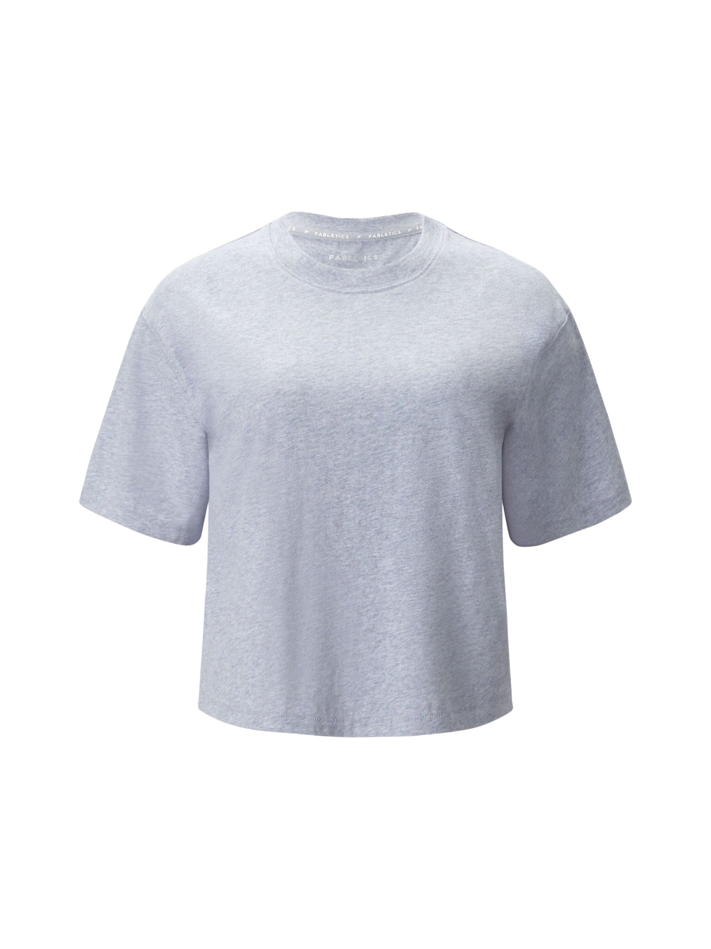 Fabletics Funktionsshirt in Grau: Vorderseite
