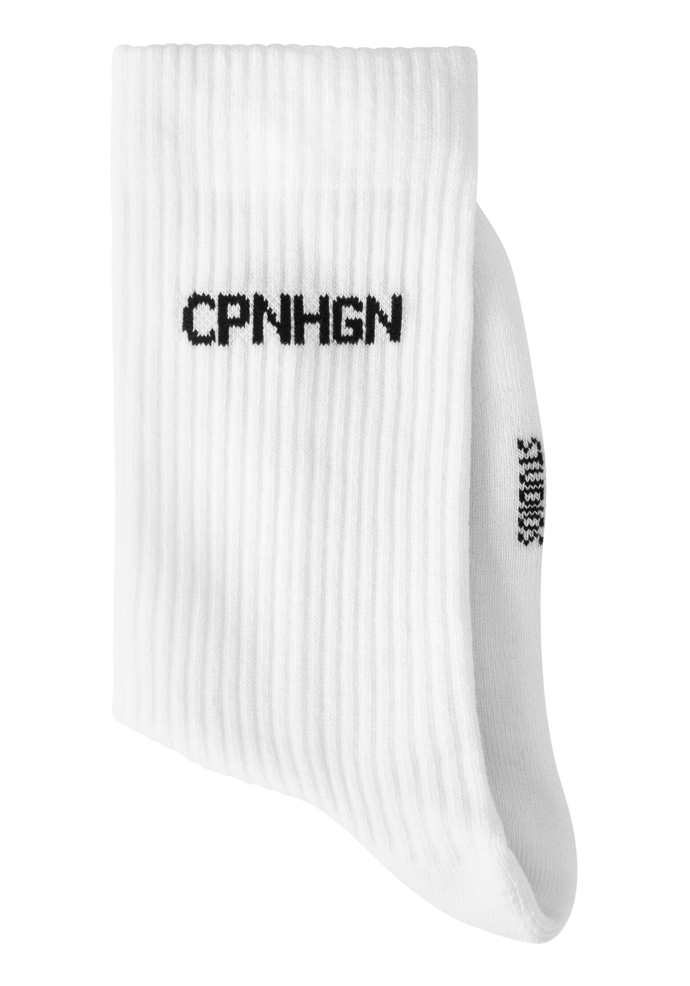 Șosete sport de la Copenhagen Studios pe alb