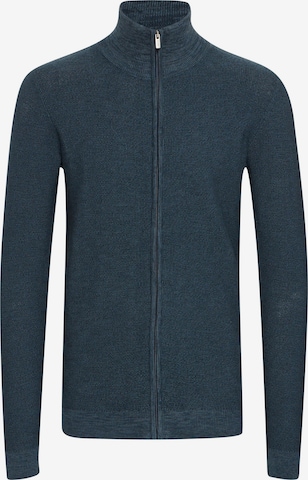INDICODE JEANS Strickjacke ' Jadan ' in Blau: Vorderseite
