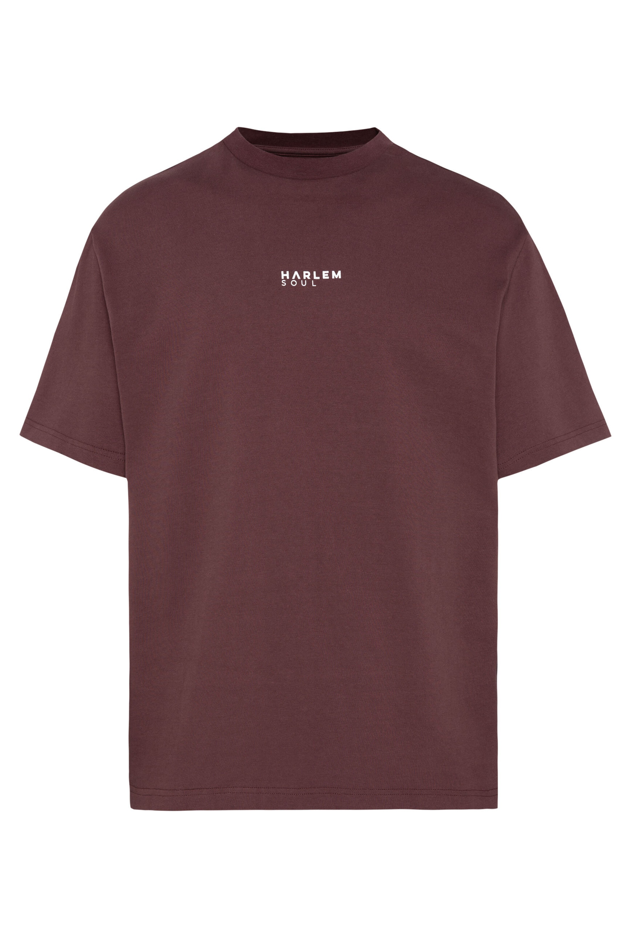 Harlem Soul Shirt 'JO-HN' in Red: front