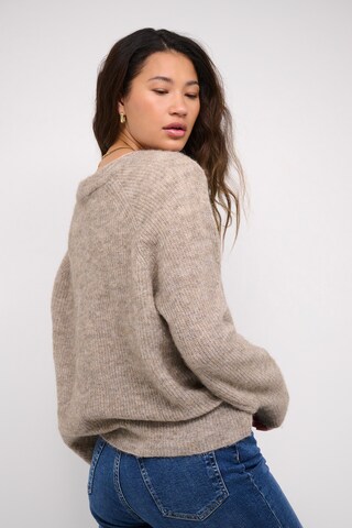 My Essential Wardrobe Cardigan i beige