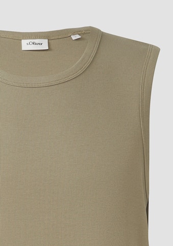 T-Shirt s.Oliver en vert