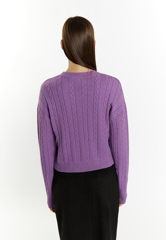 MYMO Sweater 'Biany' in Purple