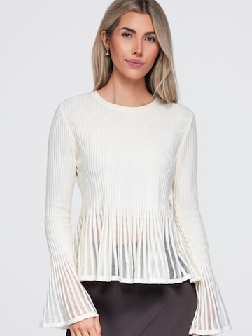 Ombre Blus i beige