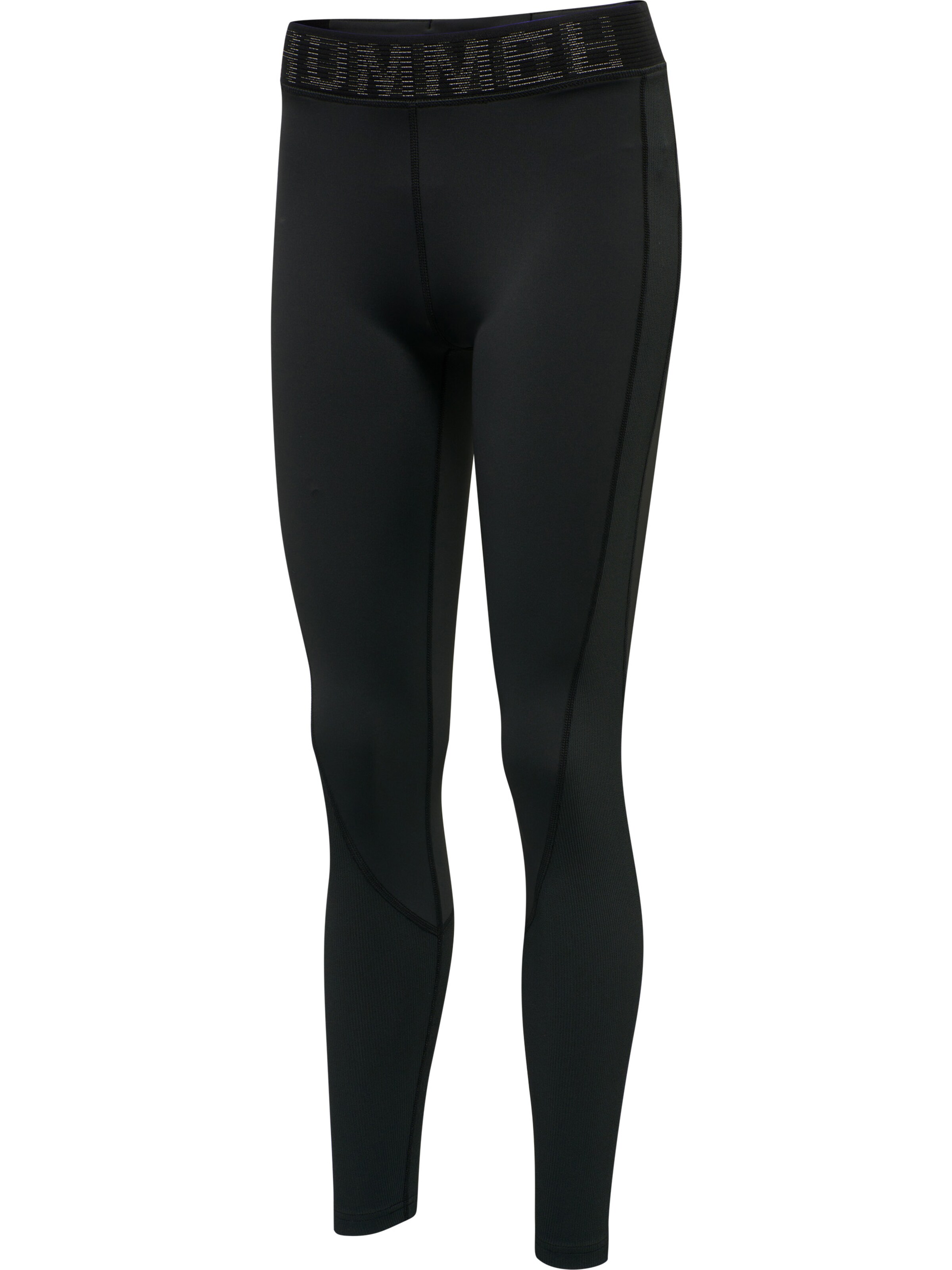 Hummel Skinny Sportbroek in Zwart