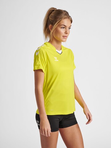 T-shirt fonctionnel 'Poly' Hummel en jaune