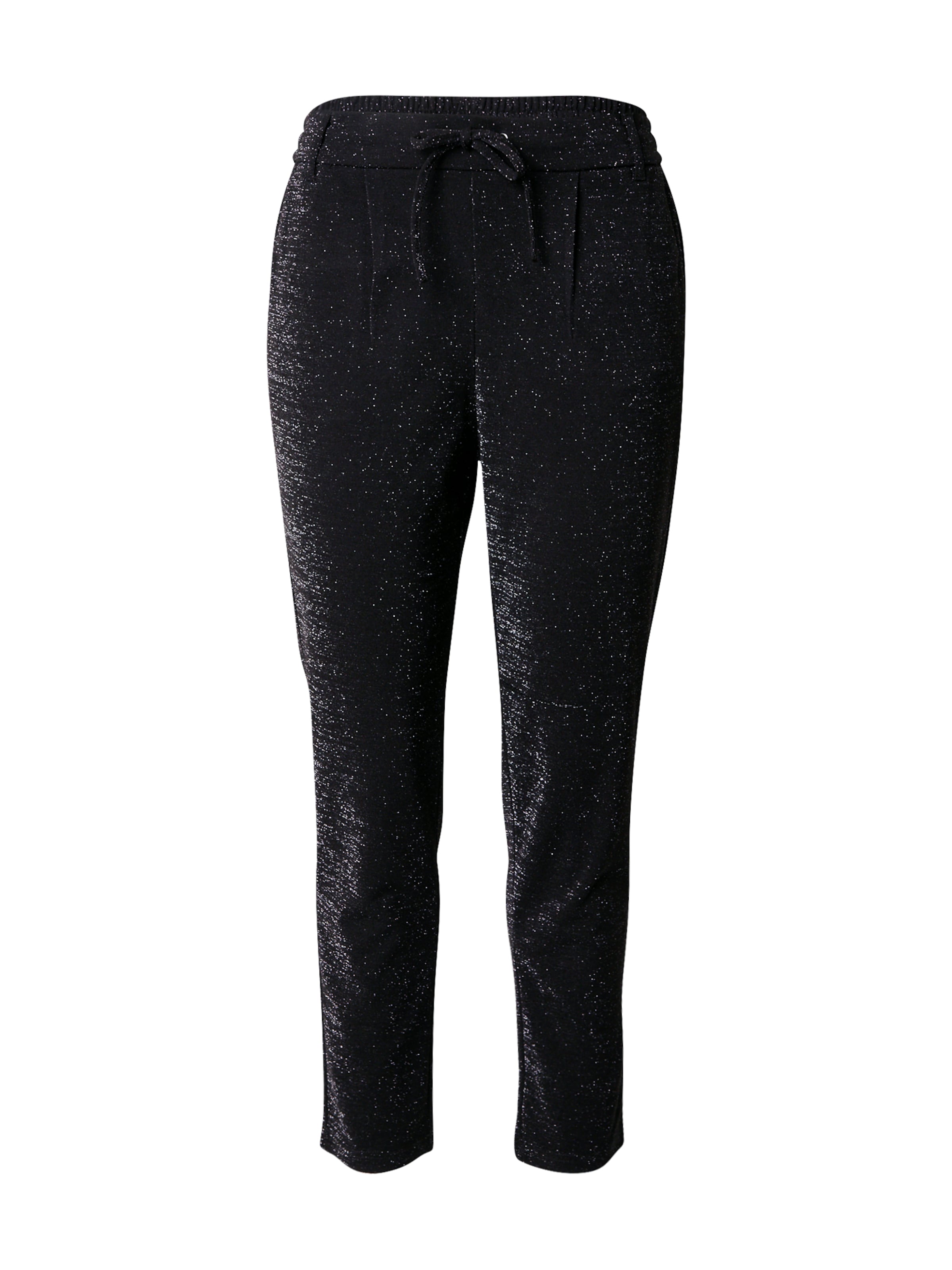 ONLY Carmakoma Normální Kalhoty 'CARPoptrash-Alya' – černá: přední strana