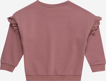 NAME IT - Sweatshirt 'DORIS' em roxo