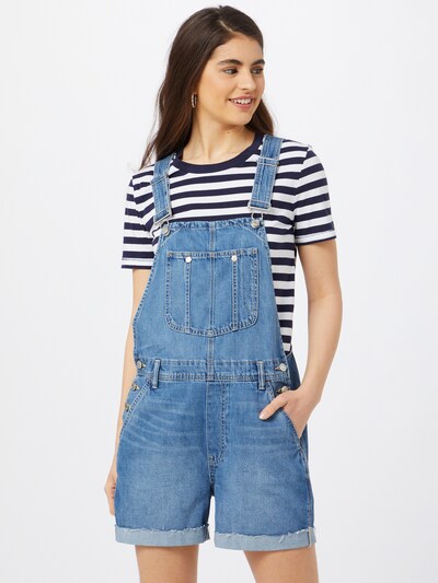 GAP Džíny s laclem - modrá džínovina, Model/ka