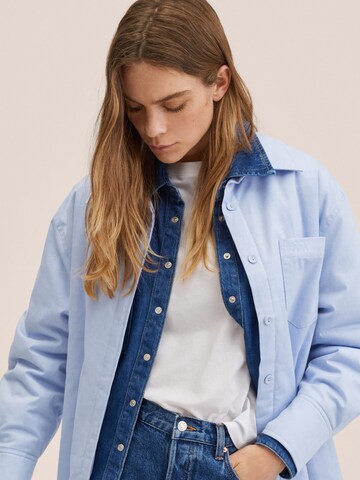 MANGO Between-Season Jacket 'Libelula' in Blue