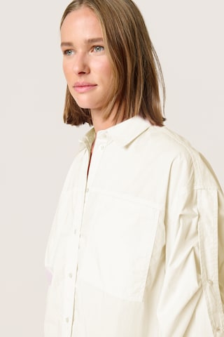 SOAKED IN LUXURY Blouse 'SLCalico' in White