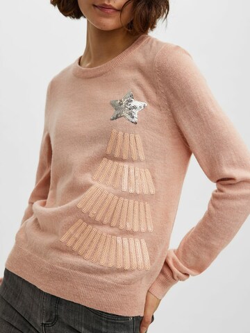 VERO MODA - Pullover 'Tree' em laranja