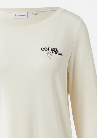 T-shirt COMMA en beige